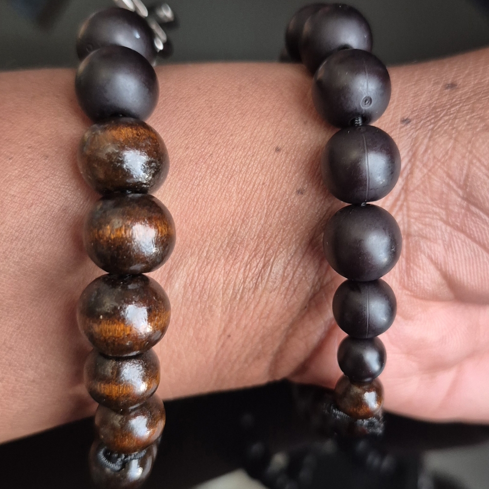 Handmade Mala Clay Braclet Set! - Picture 6 of 10